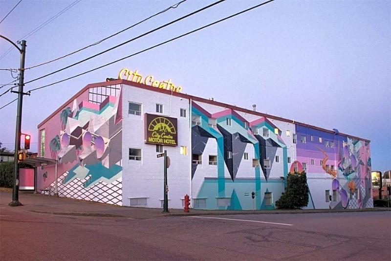 City Centre Motel 밴쿠버 외부 사진